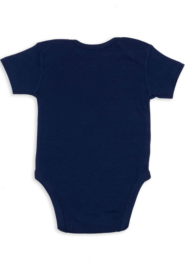 100% Organic Cotton Short Sleeve Baby Bodysuit - Free Gift