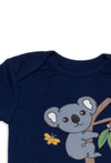 100% Organic Cotton Short Sleeve Baby Bodysuit - Free Gift