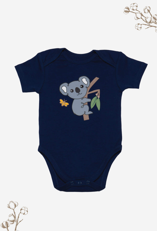 100% Organic Cotton Short Sleeve Baby Bodysuit - Free Gift