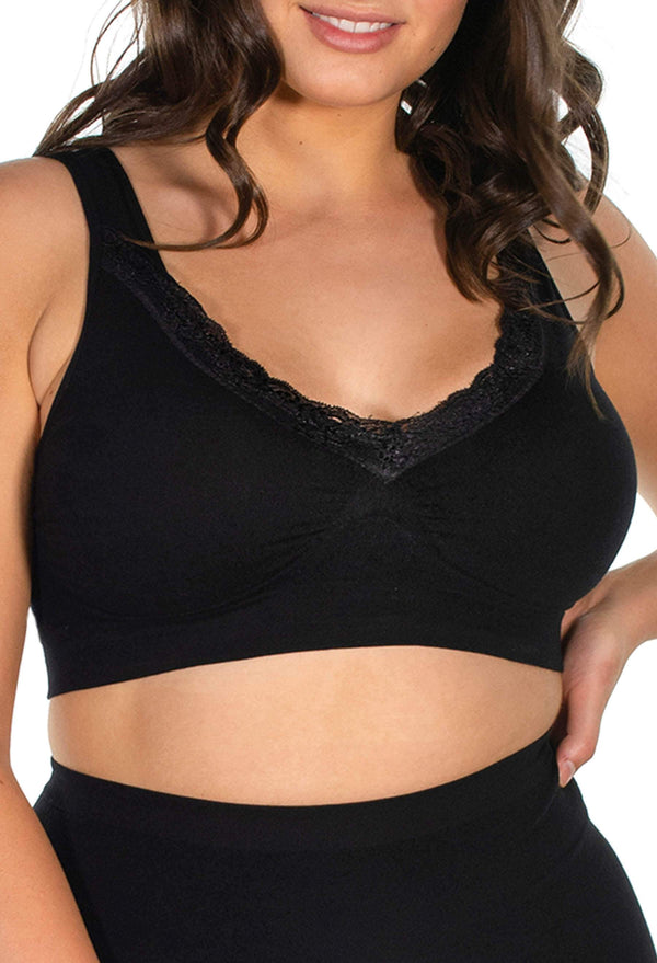 Cotton Rich Pull On Sleep Bra
