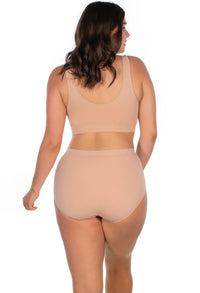 Cotton Rich Pull On Sleep Bra