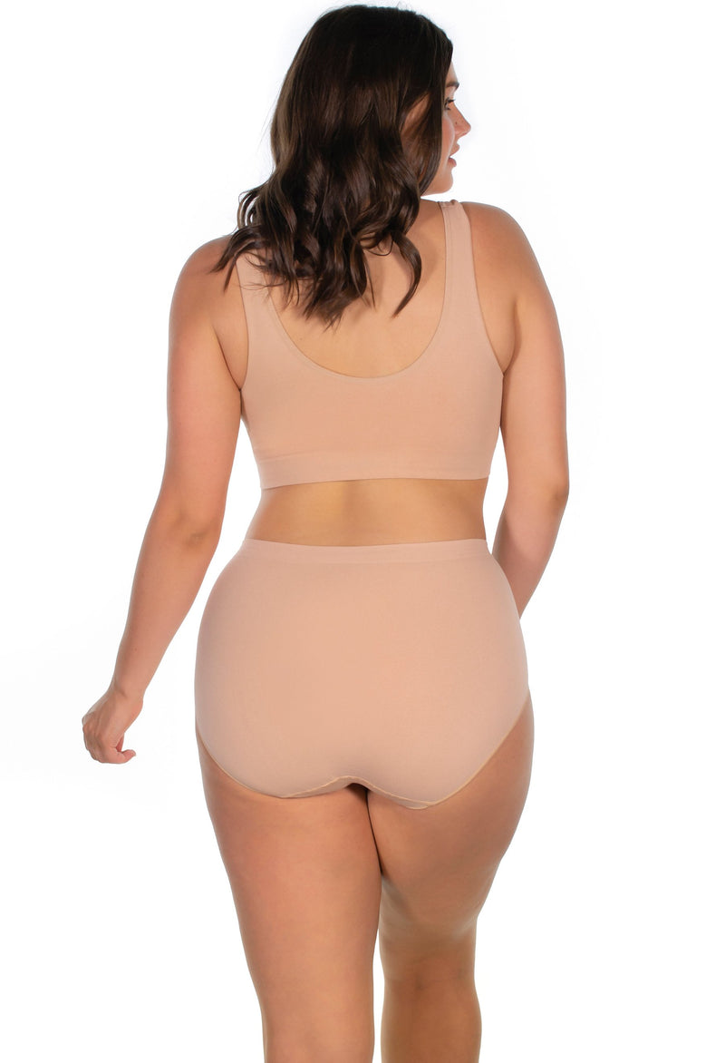 Cotton Rich Pull On Sleep Bra