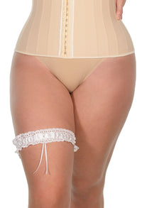Bridal Garter Vintage Lace - Ivory